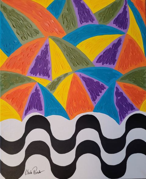 Bossa Nova Bright -maalaus